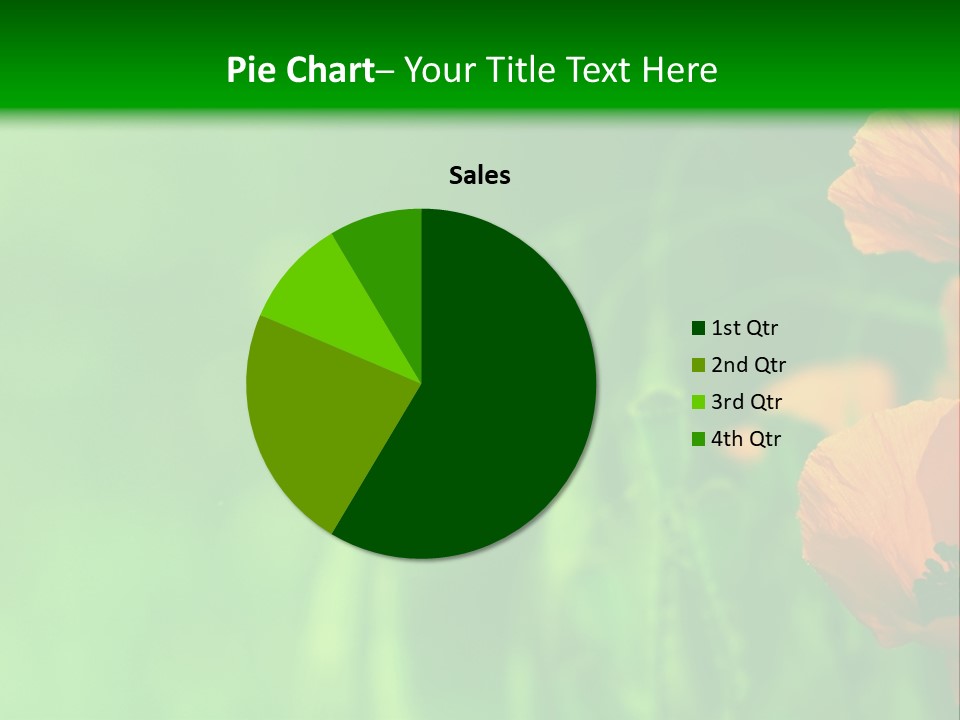 Florale Arri Saison PowerPoint Template