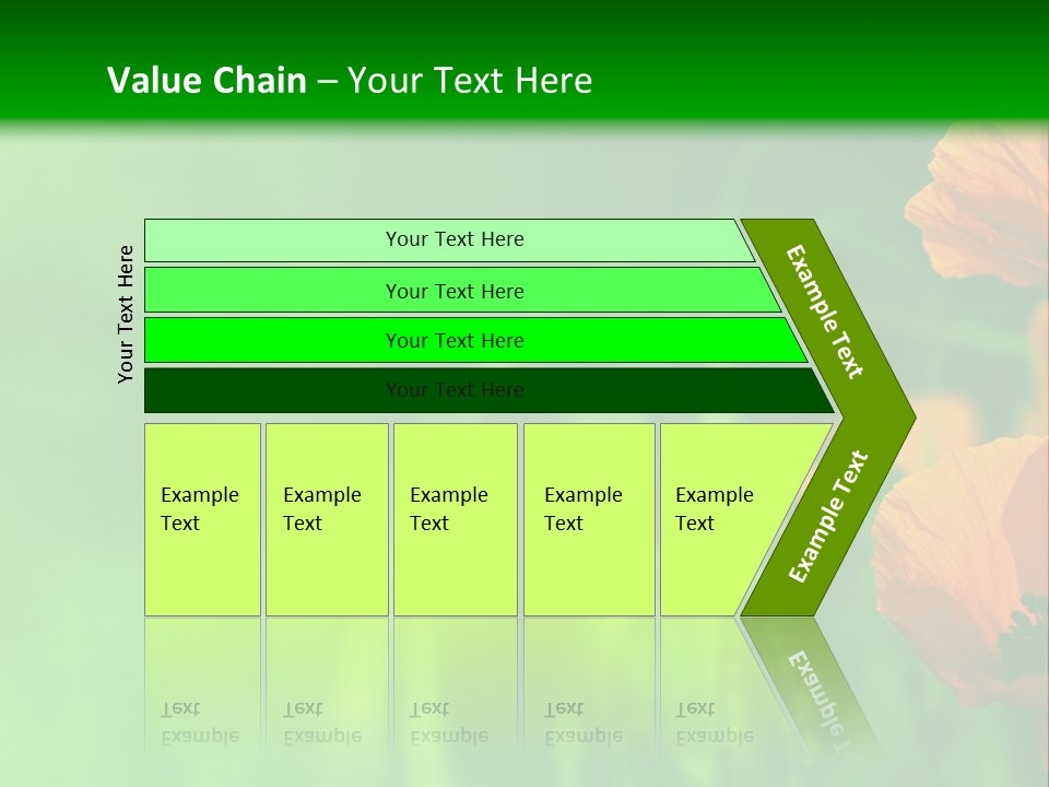 Florale Arri Saison PowerPoint Template