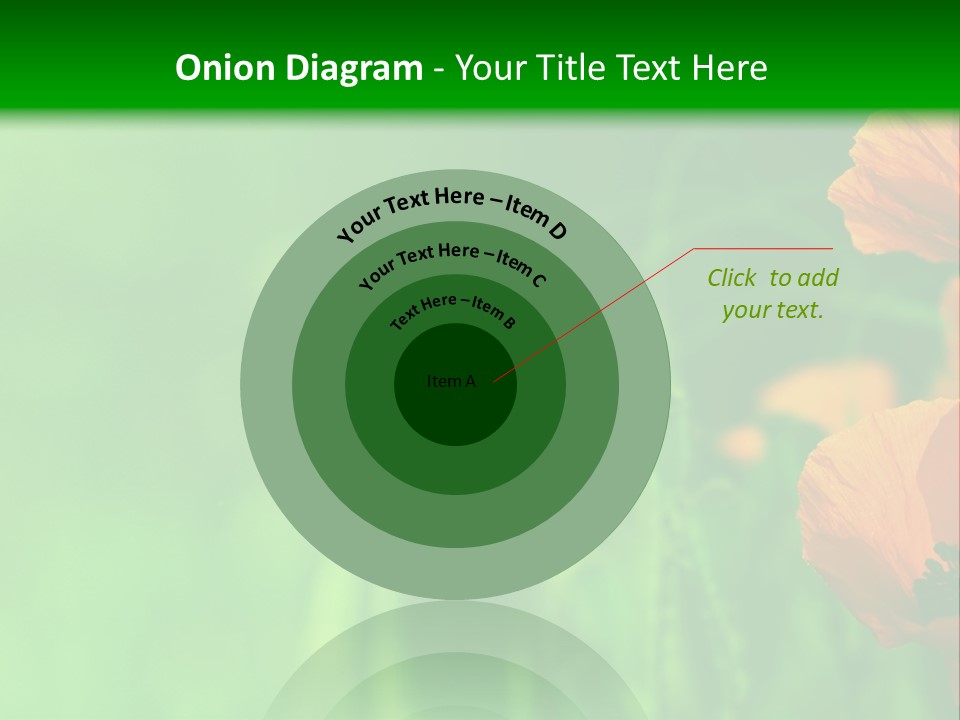 Florale Arri Saison PowerPoint Template