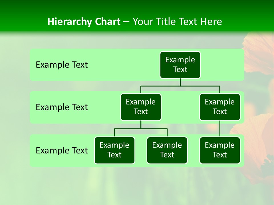 Florale Arri Saison PowerPoint Template