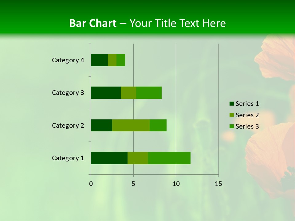 Florale Arri Saison PowerPoint Template