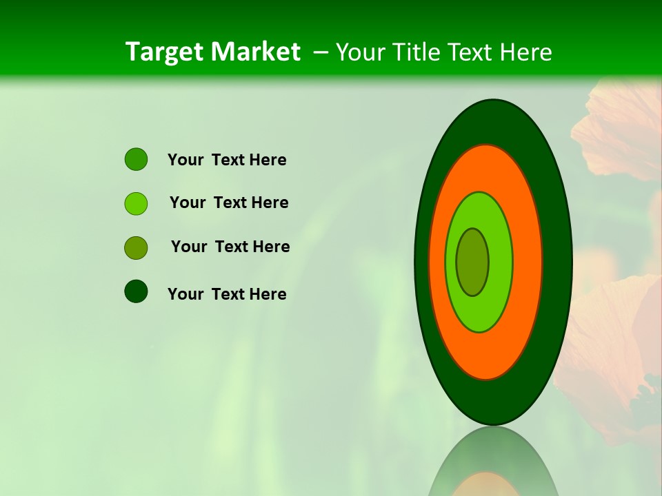 Florale Arri Saison PowerPoint Template