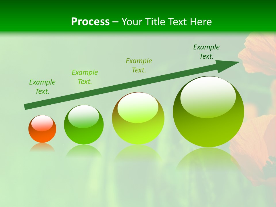 Florale Arri Saison PowerPoint Template