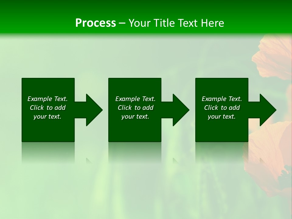 Florale Arri Saison PowerPoint Template
