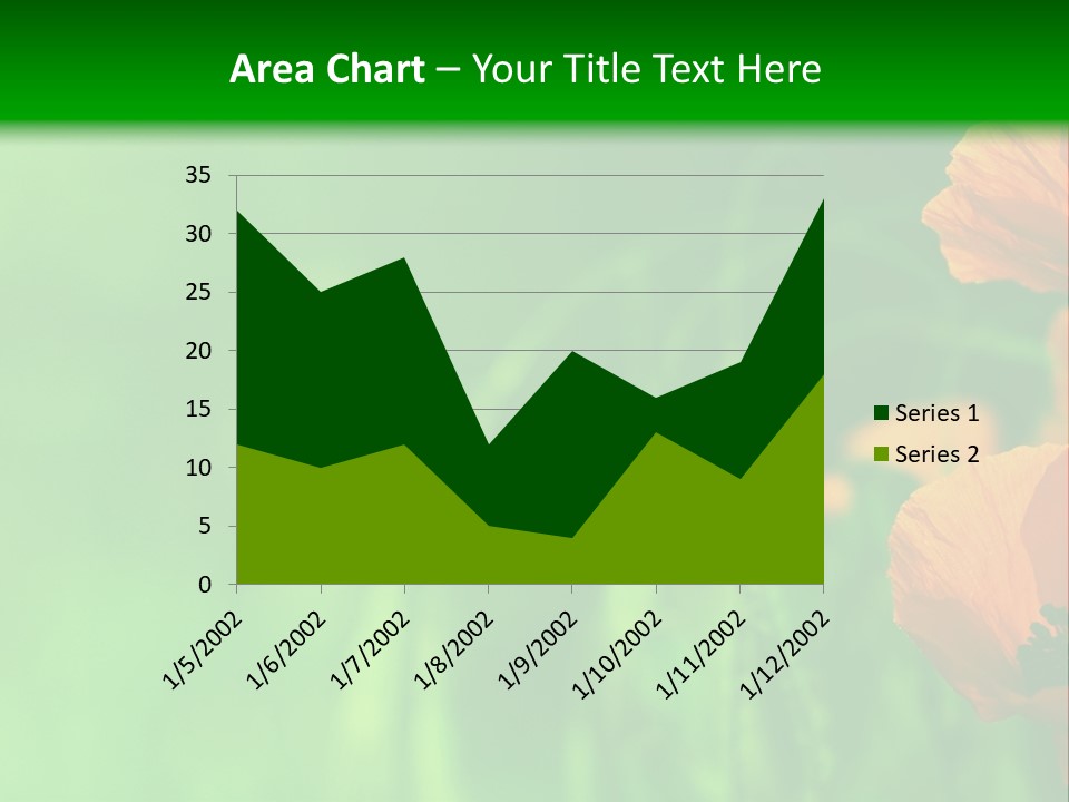 Florale Arri Saison PowerPoint Template