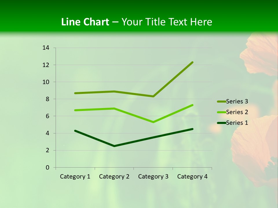 Florale Arri Saison PowerPoint Template