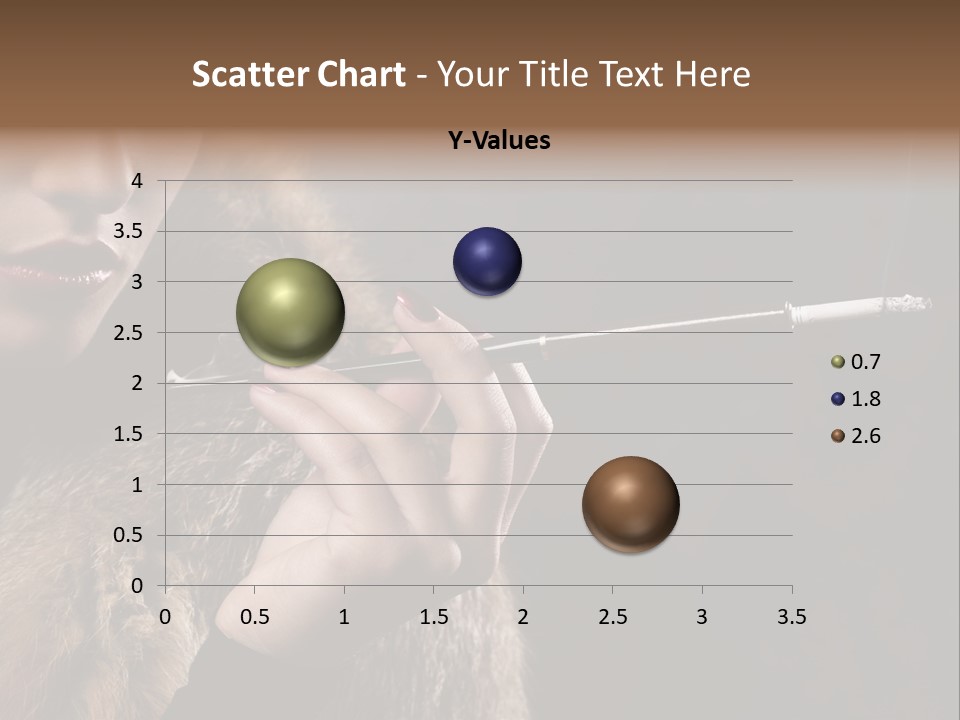 Lady Black Old PowerPoint Template