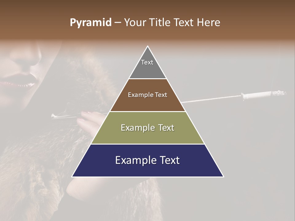 Lady Black Old PowerPoint Template