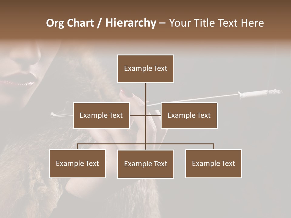 Lady Black Old PowerPoint Template