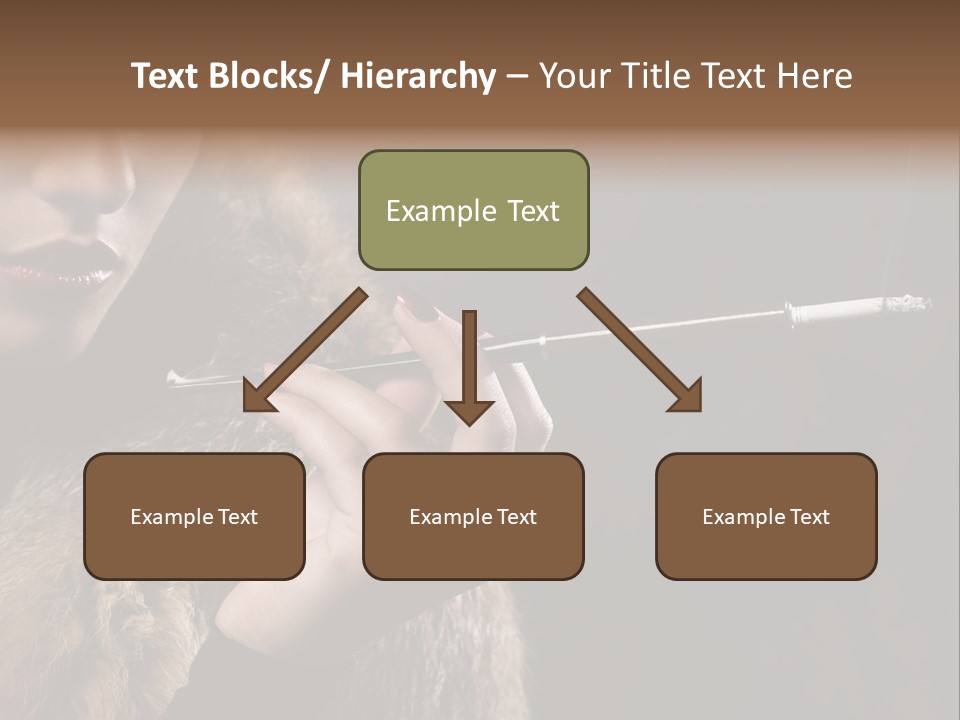 Lady Black Old PowerPoint Template