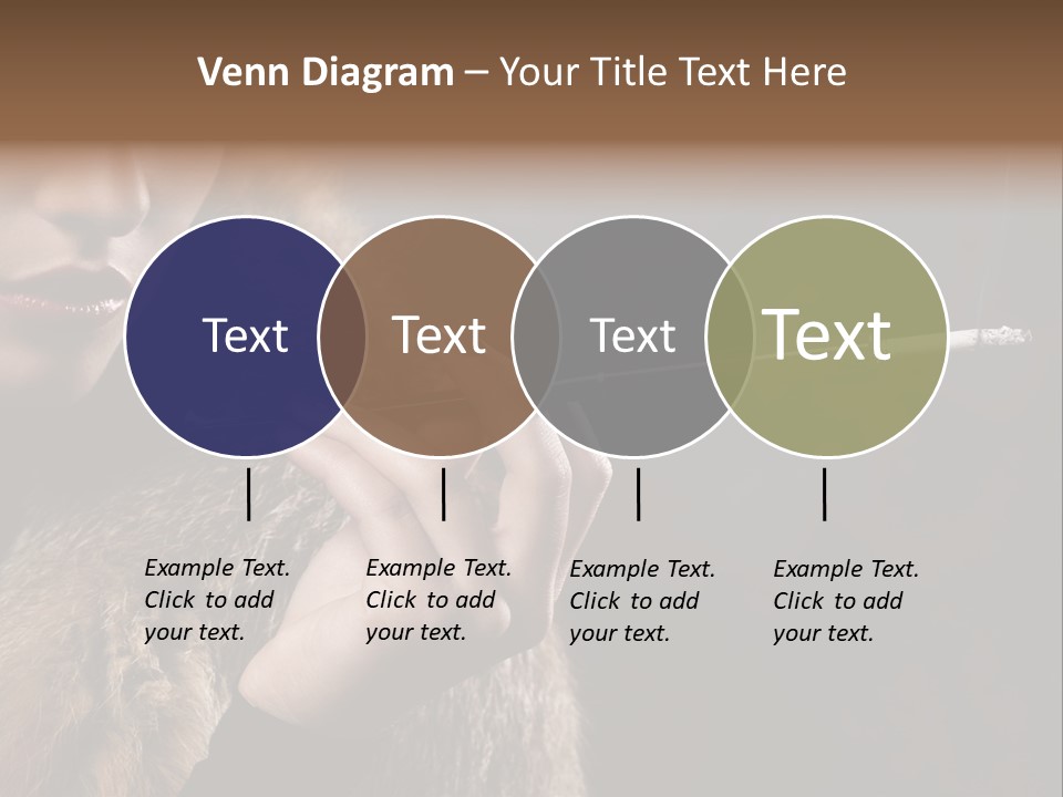 Lady Black Old PowerPoint Template