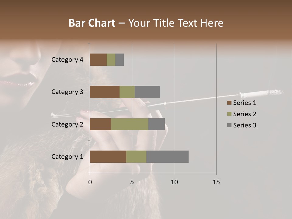 Lady Black Old PowerPoint Template