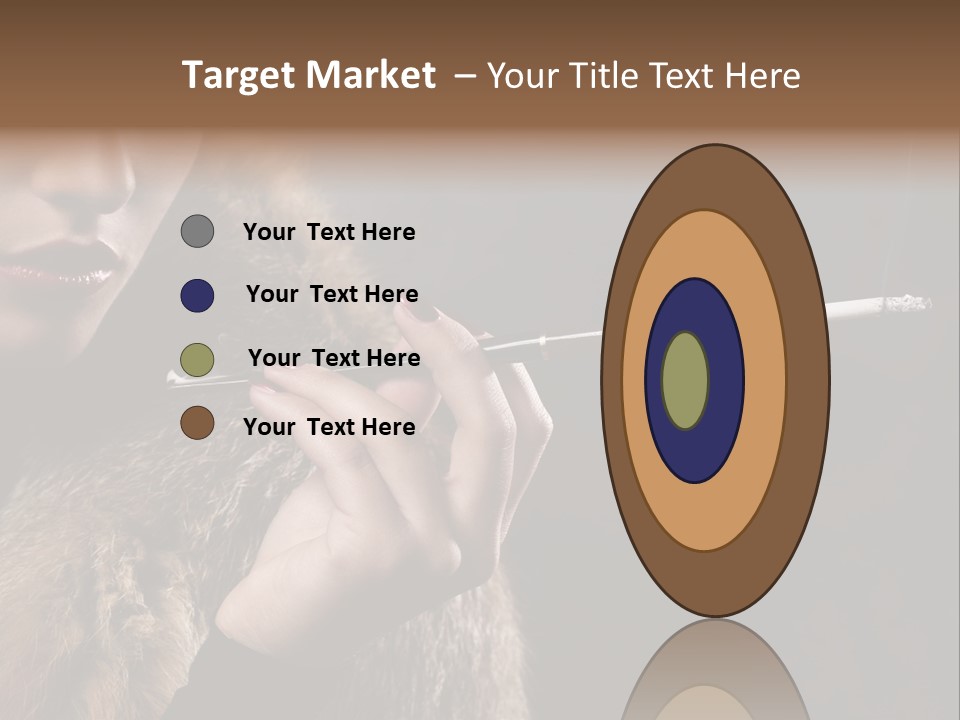 Lady Black Old PowerPoint Template