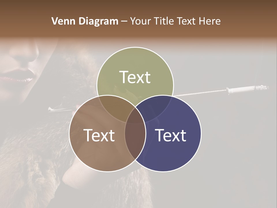 Lady Black Old PowerPoint Template