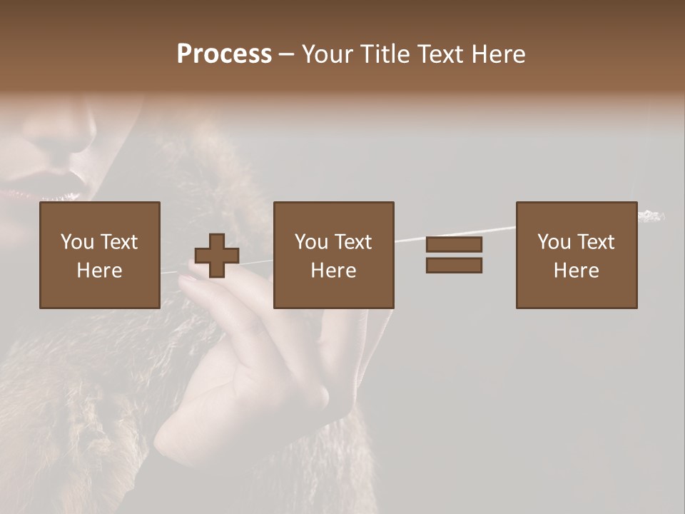 Lady Black Old PowerPoint Template
