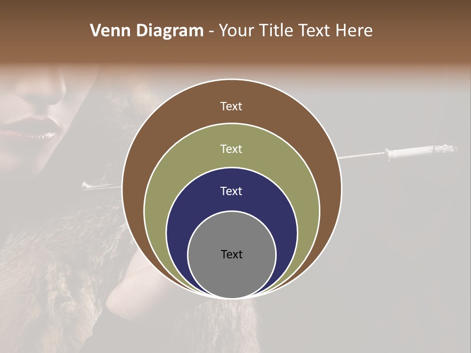 Lady Black Old PowerPoint Template