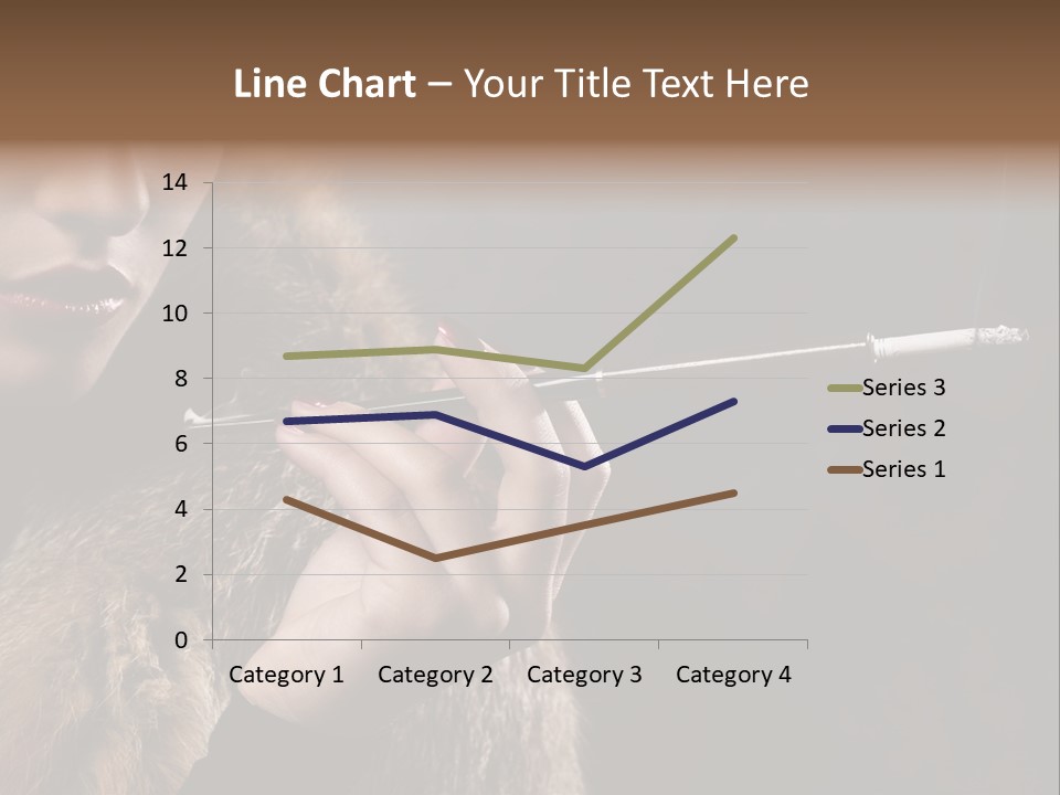 Lady Black Old PowerPoint Template