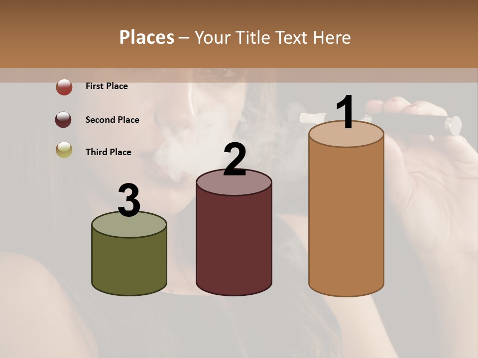 Dampf Wasserdampf Sucht PowerPoint Template