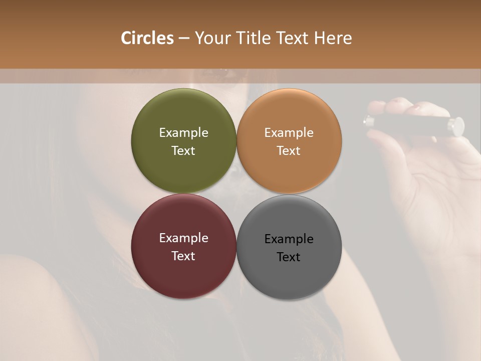 Dampf Wasserdampf Sucht PowerPoint Template