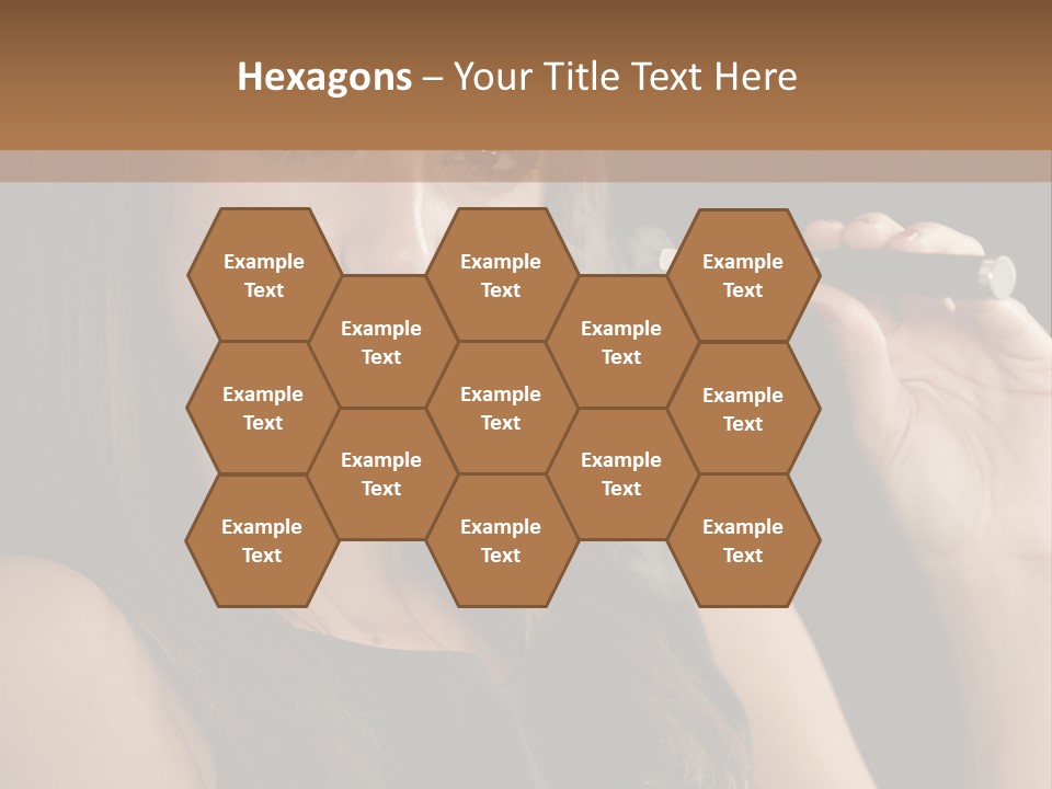 Dampf Wasserdampf Sucht PowerPoint Template