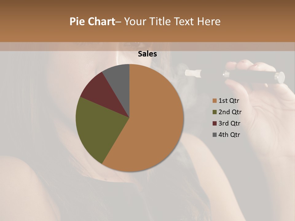 Dampf Wasserdampf Sucht PowerPoint Template