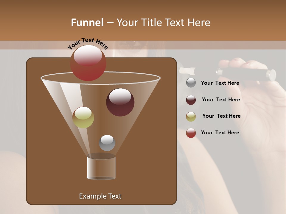 Dampf Wasserdampf Sucht PowerPoint Template