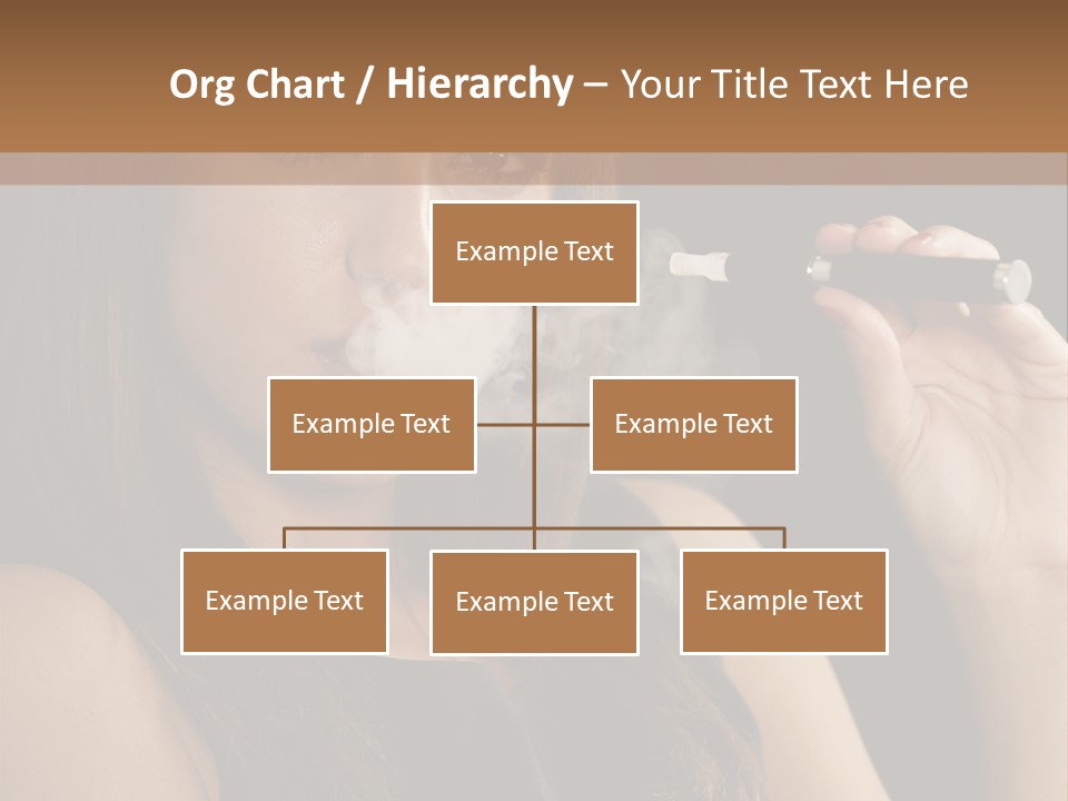 Dampf Wasserdampf Sucht PowerPoint Template