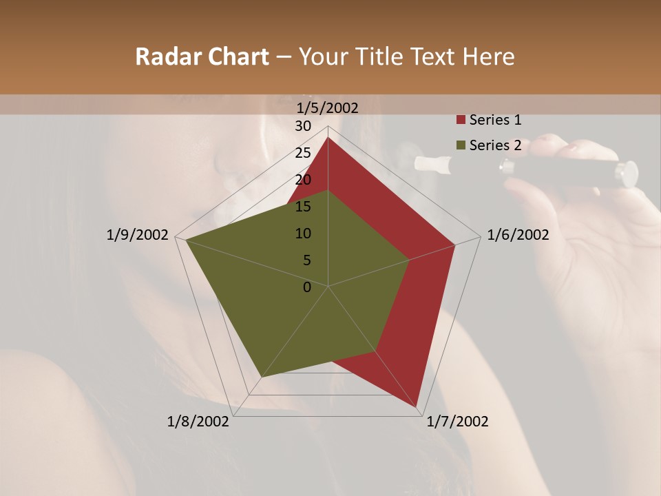 Dampf Wasserdampf Sucht PowerPoint Template