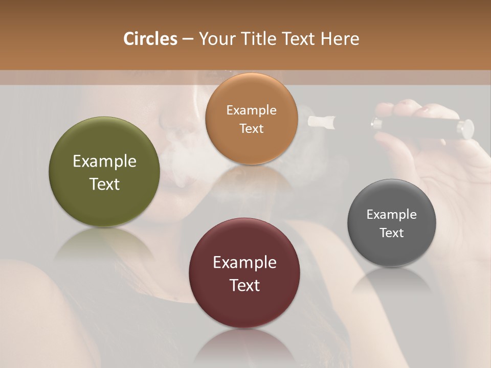 Dampf Wasserdampf Sucht PowerPoint Template