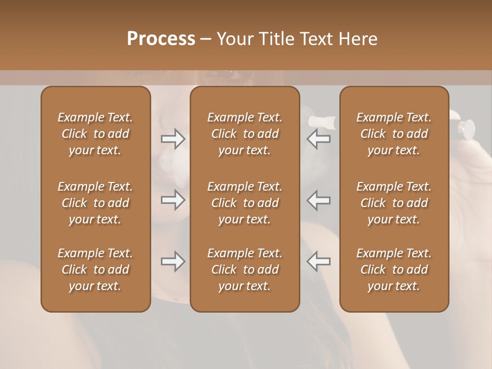 Dampf Wasserdampf Sucht PowerPoint Template