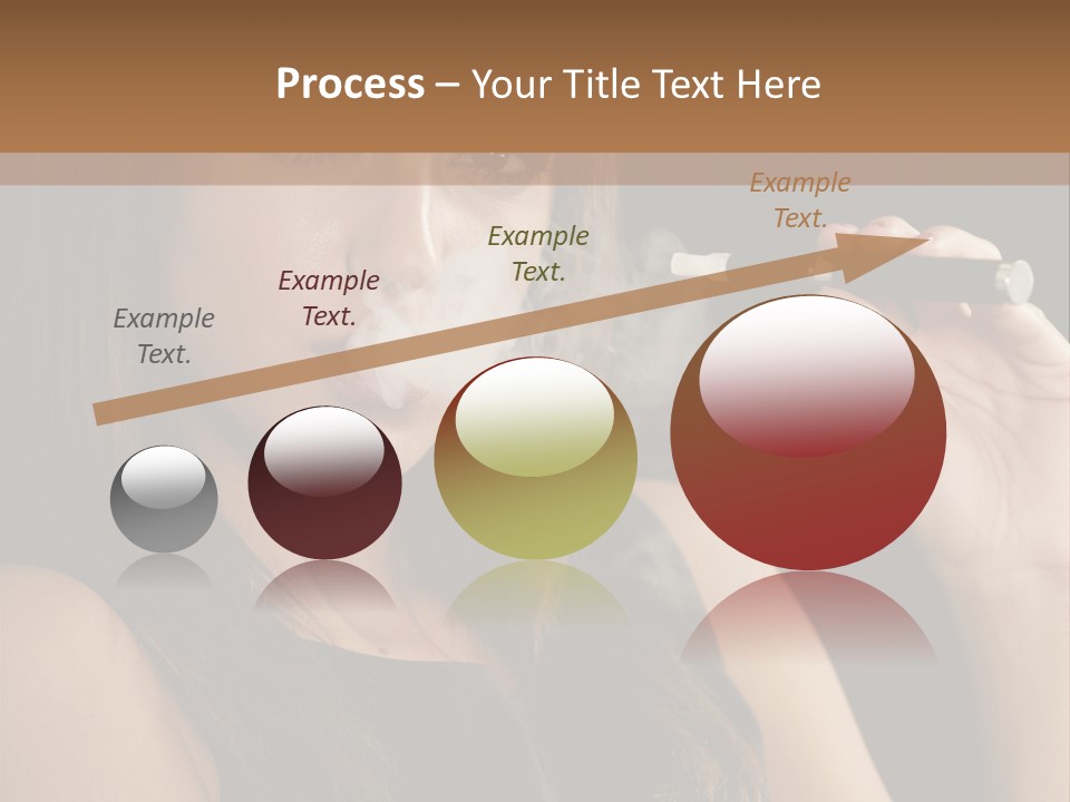 Dampf Wasserdampf Sucht PowerPoint Template