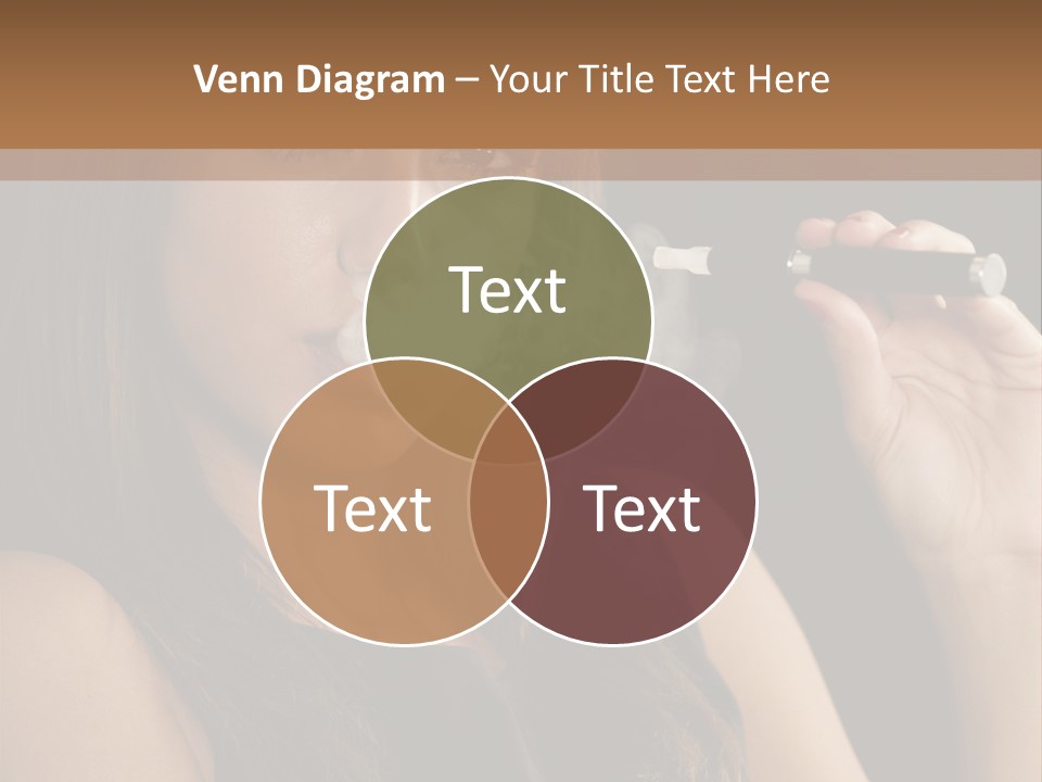 Dampf Wasserdampf Sucht PowerPoint Template