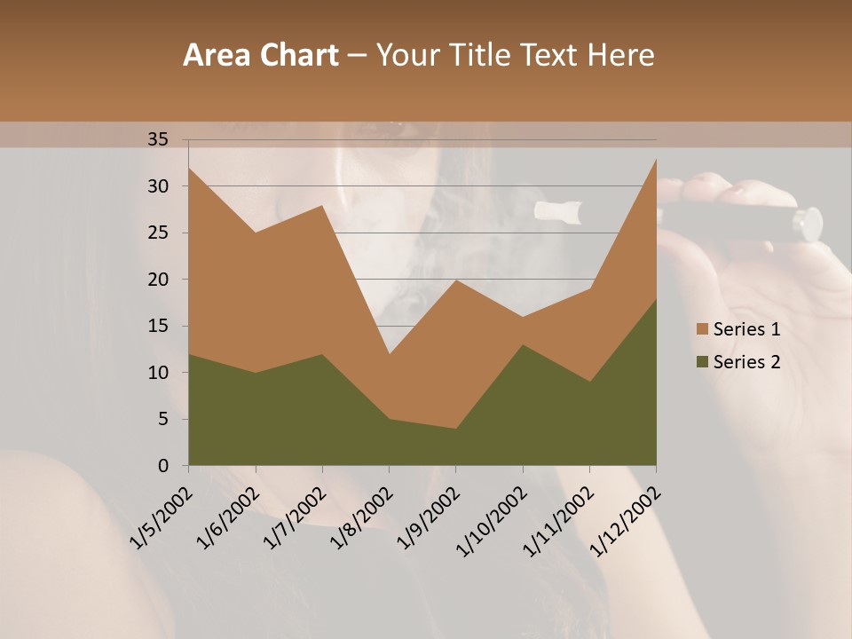Dampf Wasserdampf Sucht PowerPoint Template