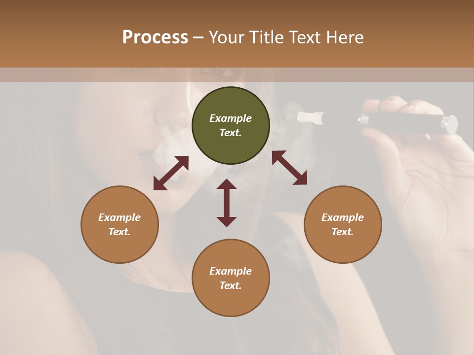 Dampf Wasserdampf Sucht PowerPoint Template