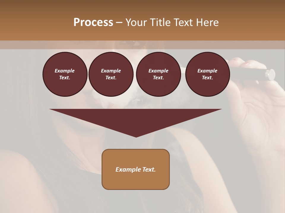 Dampf Wasserdampf Sucht PowerPoint Template