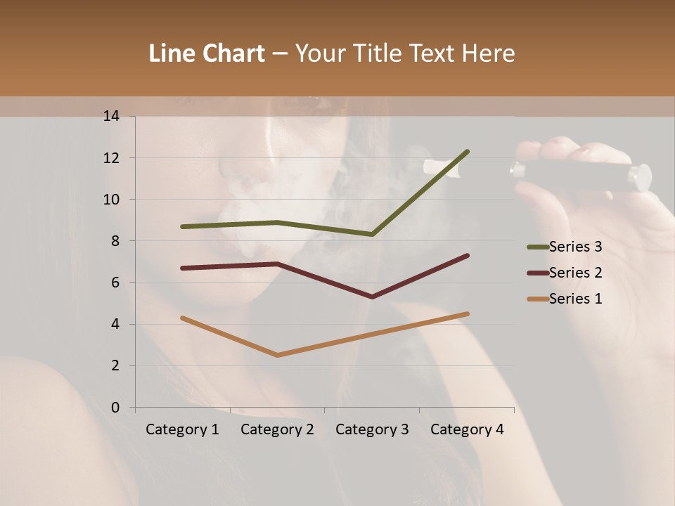 Dampf Wasserdampf Sucht PowerPoint Template