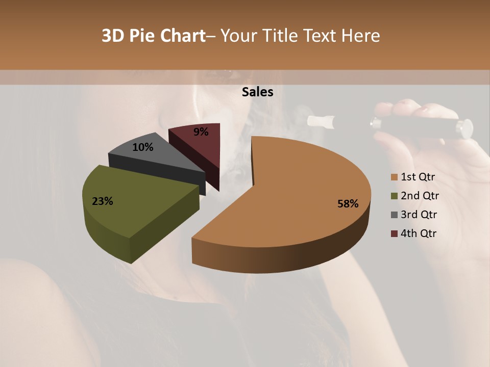 Dampf Wasserdampf Sucht PowerPoint Template