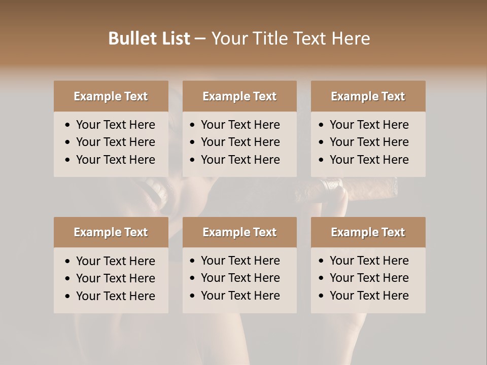 Health Cigarette Pleasure PowerPoint Template