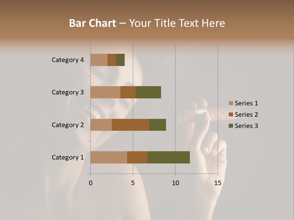 Health Cigarette Pleasure PowerPoint Template