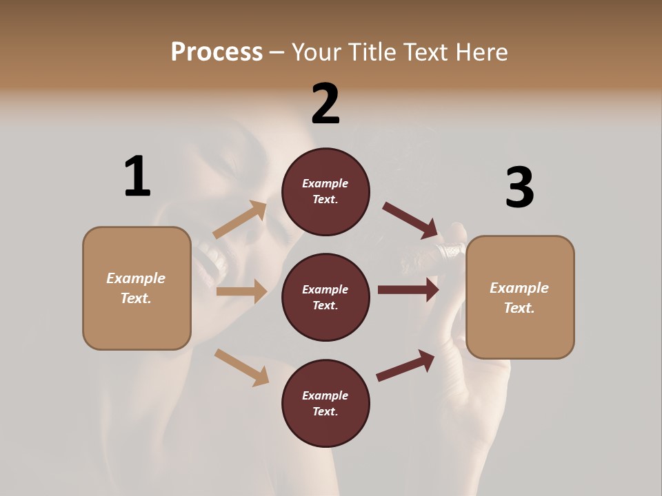 Health Cigarette Pleasure PowerPoint Template