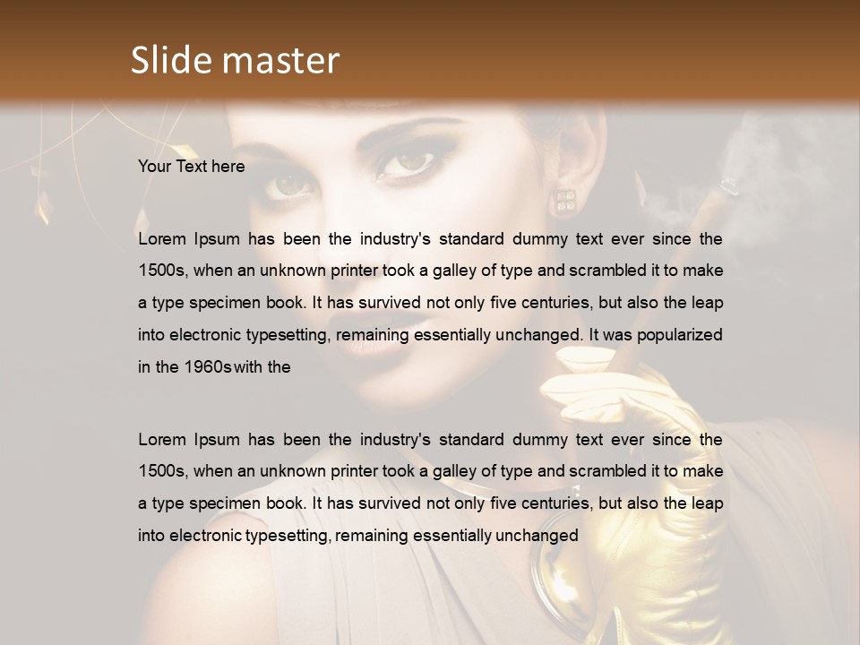 Star Elegance Vintage PowerPoint Template