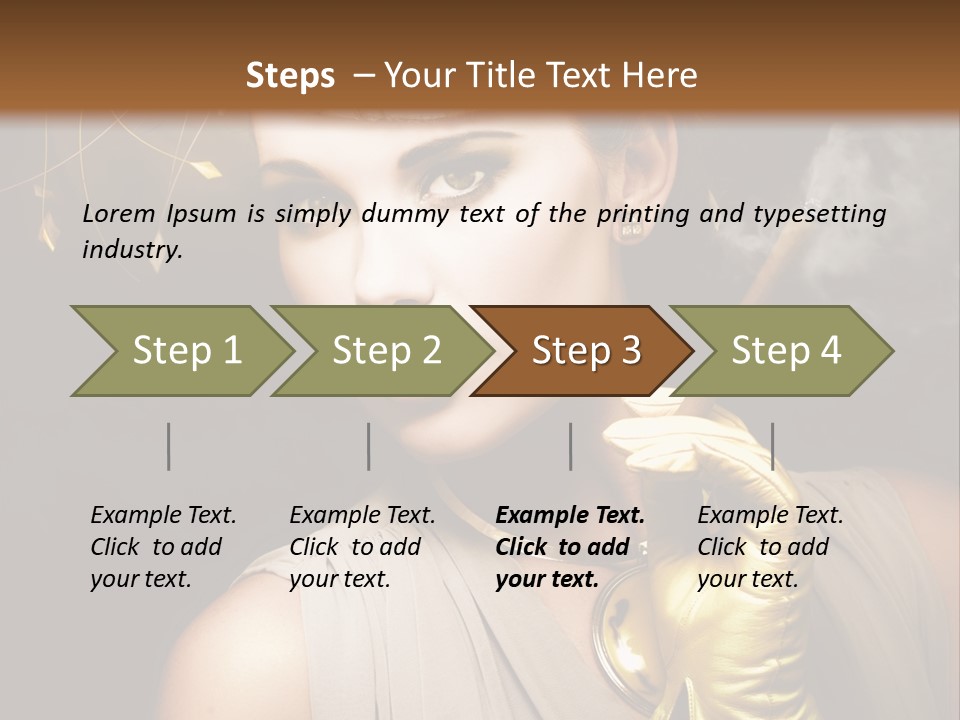 Star Elegance Vintage PowerPoint Template