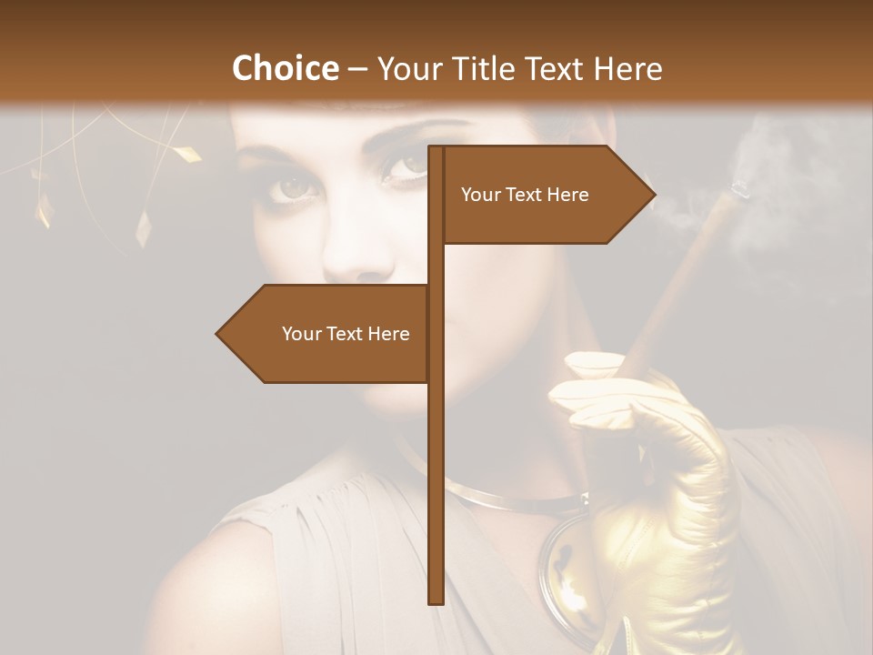 Star Elegance Vintage PowerPoint Template