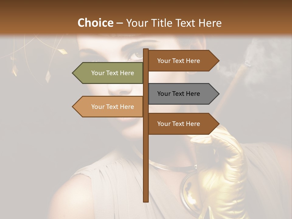 Star Elegance Vintage PowerPoint Template