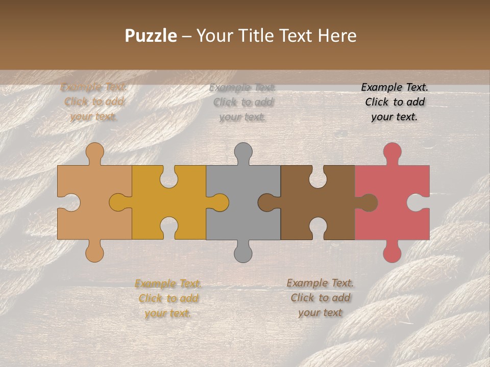 Wall Board Layout PowerPoint Template