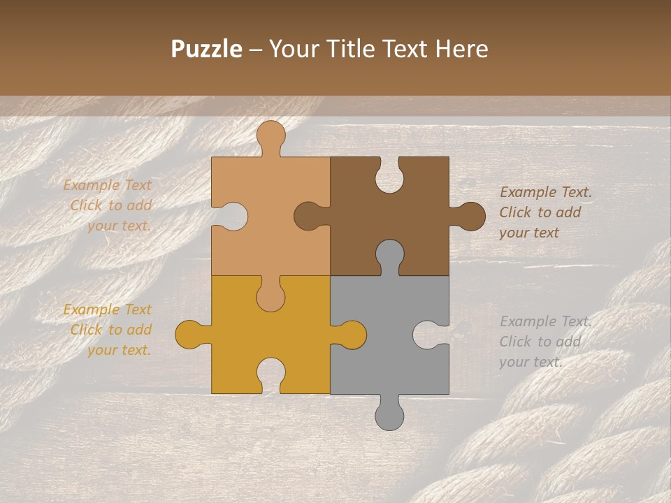 Wall Board Layout PowerPoint Template