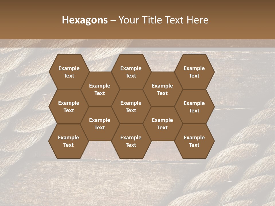 Wall Board Layout PowerPoint Template