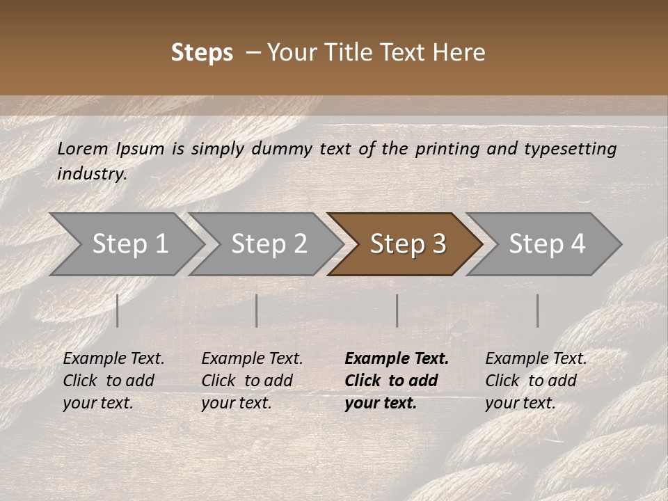 Wall Board Layout PowerPoint Template