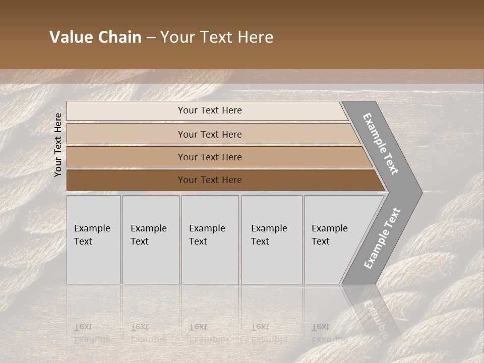 Wall Board Layout PowerPoint Template