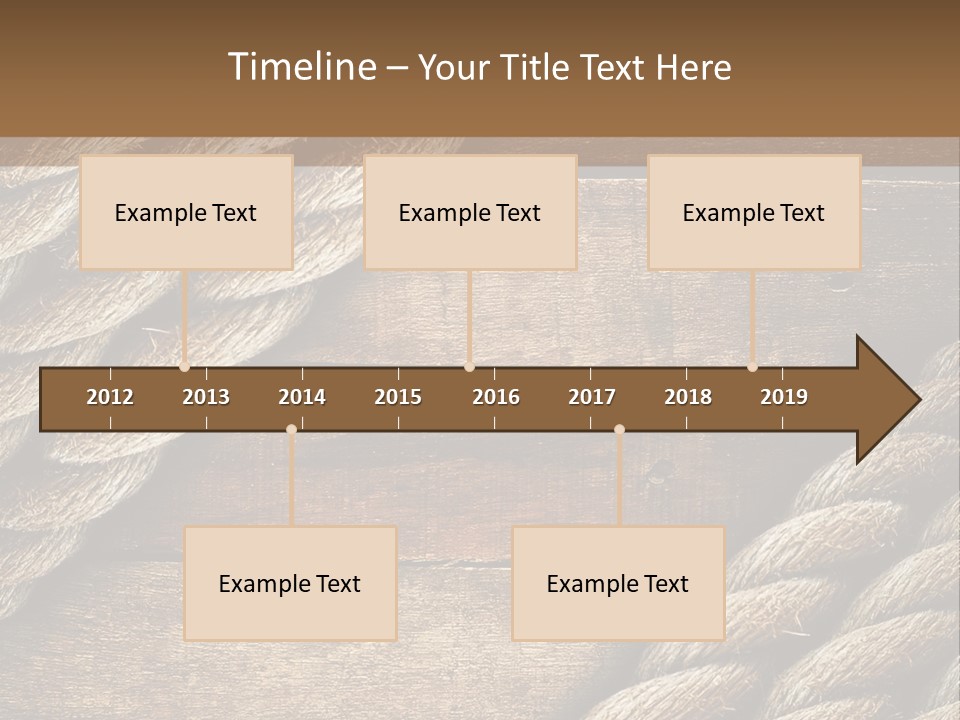 Wall Board Layout PowerPoint Template
